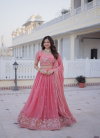 KA 5063 Fendi Silk Heavy Work Lehenga Choli Exporters In India